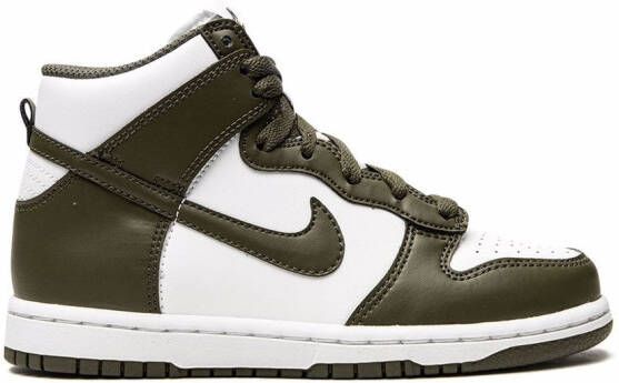 Nike Kids Dunk High sneakers Wit
