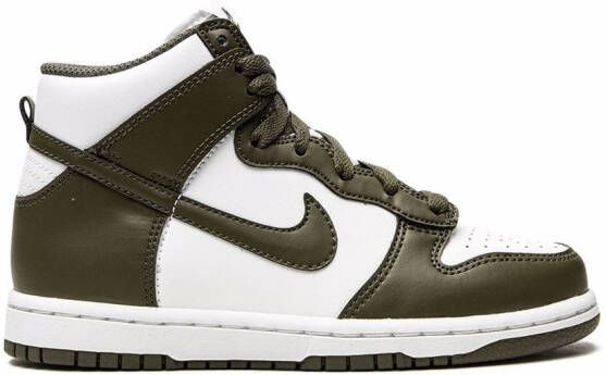 Nike Kids Dunk High sneakers Wit