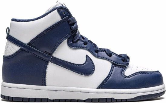 Nike Kids Dunk High sneakers Wit