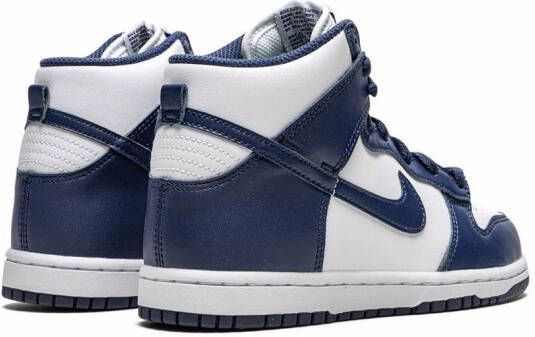 Nike Kids Dunk High sneakers Wit