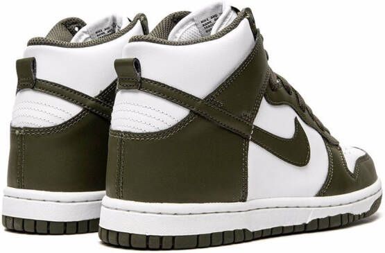 Nike Kids Dunk High sneakers Wit