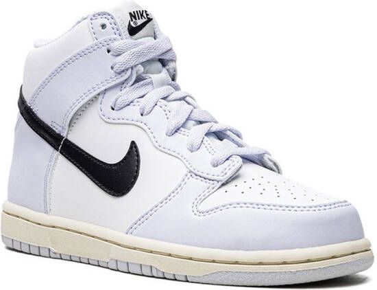 Nike Kids Dunk High sneakers Wit