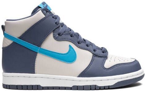 Nike Kids Dunk High sneakers Wit