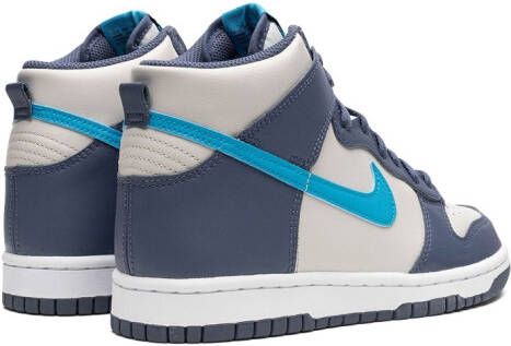 Nike Kids Dunk High sneakers Wit