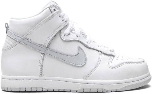 Nike Kids Dunk High SP 'Pure Platinum' sneakers Wit