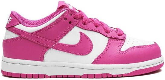 Nike Kids "Dunk Low Active Fuchsia sneakers " Wit