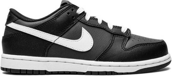 Nike Kids "Dunk Low Black Panda sneakers " Zwart