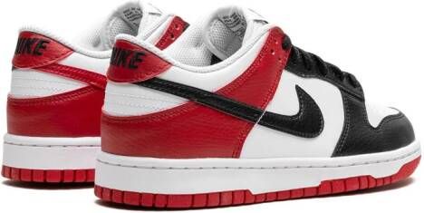 Nike Kids Dunk Low "Black Toe" sneakers Wit