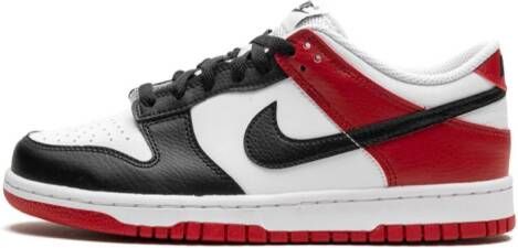 Nike Kids Dunk Low "Black Toe" sneakers Wit