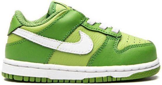 Nike Kids Dunk Low "Chlorophyll" sneakers Groen