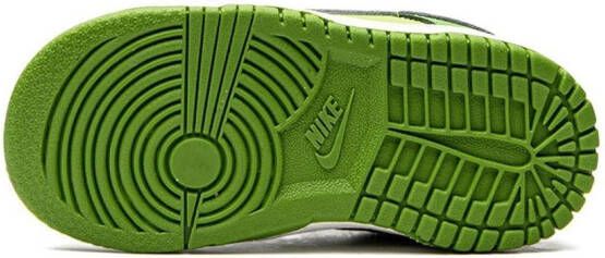 Nike Kids Dunk Low "Chlorophyll" sneakers Groen