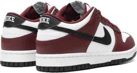 Nike Kids Dunk Low "Dark Team Red" sneakers Rood