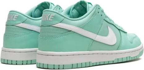 Nike Kids Dunk low-top sneakers Groen