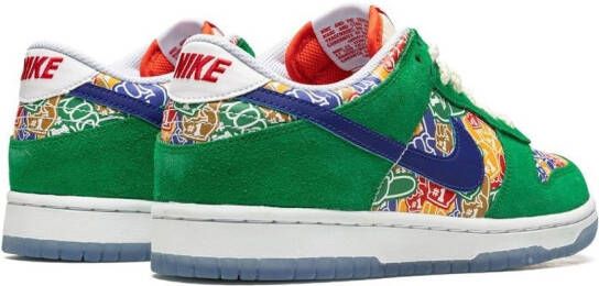 Nike Kids "Dunk Low Foam Finger sneakers " Groen