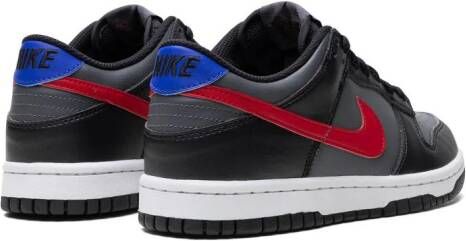 Nike Kids Dunk Low GS "Black University Red" sneakers Zwart