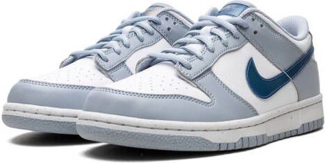 Nike Kids "Dunk Low GS Blue Iridescent sneakers" Blauw