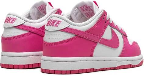 Nike Kids Dunk Low "Laser Fuchsia" sneakers Roze