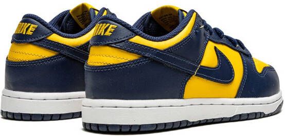 Nike Kids "Dunk Low Michigan sneakers" Blauw