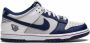 Nike Kids "Dunk Low NBA 75th Anniversary Brooklyn Nets sneakers" Grijs - Thumbnail 2