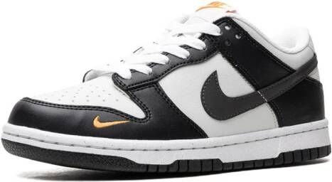 Nike Kids "Dunk Low Next Nature Black Bright Mandarin sneakers" Zwart