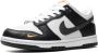 Nike Kids "Dunk Low Next Nature Black Bright darin sneakers" Zwart - Thumbnail 5