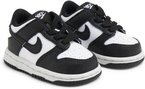 Nike Kids Dunk Low Panda sneakers Wit