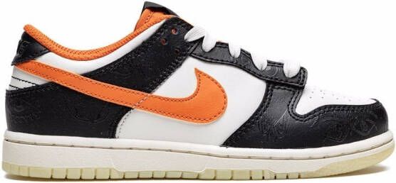 Nike Kids "Dunk Low PRM Halloween 2021 sneakers" Wit