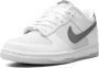 Nike Kids Dunk Low "Reflective Swoosh" sneakers Wit - Thumbnail 3