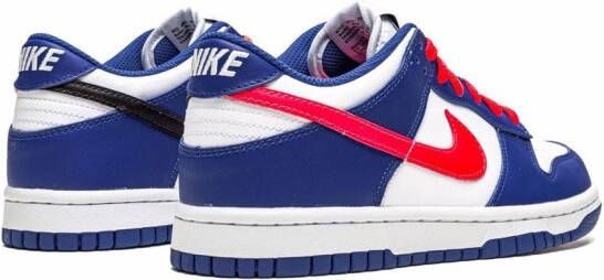 Nike Kids Dunk Low sneakers Blauw