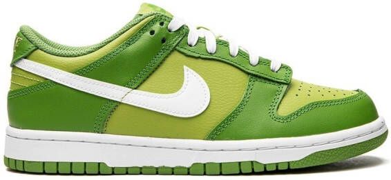 Nike Kids Dunk Low sneakers Groen