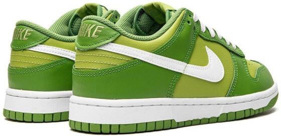 Nike Kids Dunk Low sneakers Groen
