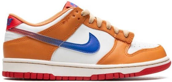 Nike Kids Dunk Low sneakers Oranje