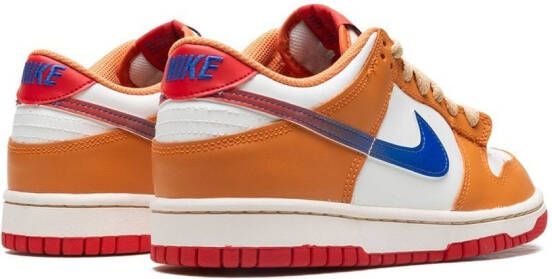 Nike Kids Dunk Low sneakers Oranje