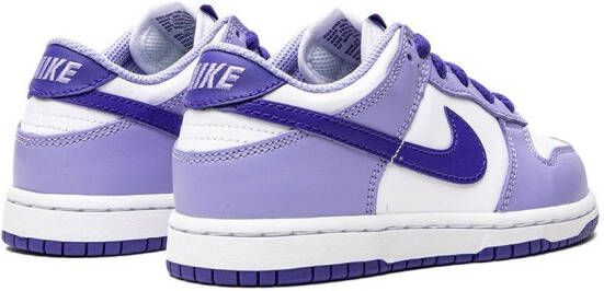 Nike Kids Dunk Low sneakers Paars