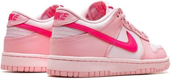 Nike Kids Dunk Low "Triple Pink" sneakers Roze