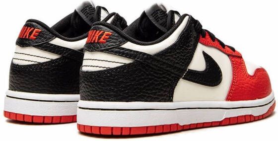 Nike Kids Dunk Low sneakers Wit