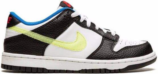 Nike Kids Dunk Low sneakers Wit