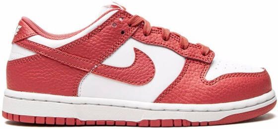 Nike Kids Dunk Low sneakers Wit