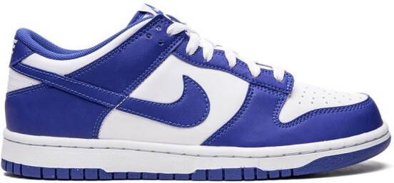 Nike Kids Dunk Low sneakers Wit