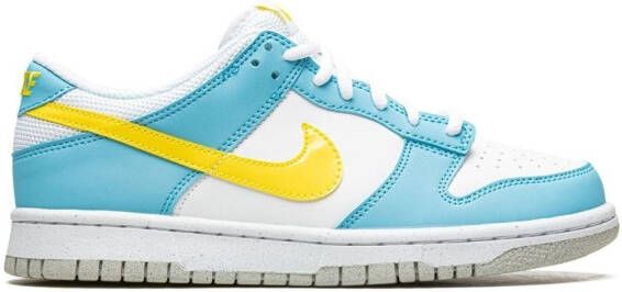 Nike Kids Dunk Low sneakers Wit