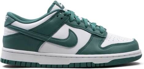 Nike Kids Dunk Low "Spruce Green" sneakers Groen