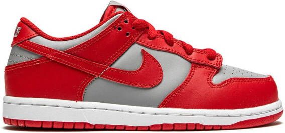 Nike Kids Dunk low-top sneakers Rood