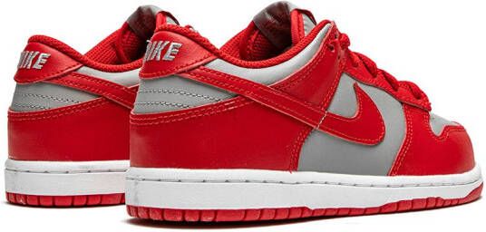 Nike Kids Dunk low-top sneakers Rood