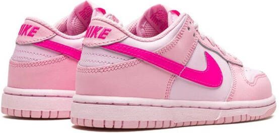 Nike Kids Dunk low-top sneakers Roze