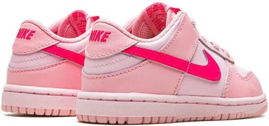 Nike Kids Dunk low-top sneakers Roze