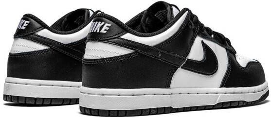 Nike Kids Dunk Low "Black White" sneakers Wit