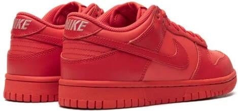 Nike Kids "Dunk TD Low Track Red sneakers" Rood
