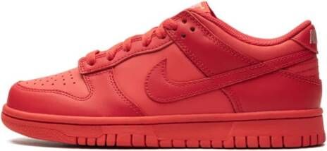 Nike Kids "Dunk TD Low Track Red sneakers" Rood