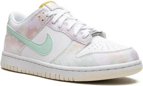 Nike Kids "Dunk Low White Phantom sneakers" Wit