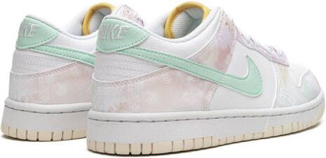 Nike Kids "Dunk Low White Phantom sneakers" Wit